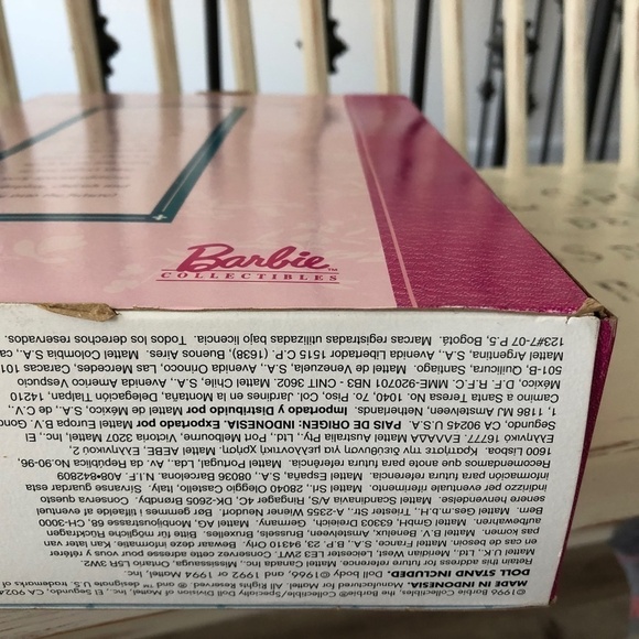 Barbie, French Lady, 1996 Collectors Edition, Vintage Barbie, New in Box - Picture 12 of 16